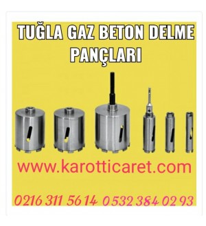 Tuğla Delme Pançları 72 mm